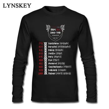 Viking World Tour New Arrival Men's Winter Long Sleeve Black T-shirt Cotton Fitted Tops & Tees Custom Gifts 2018
Viking World Tour New Arrival Men's Winter Long Sleeve Black T-shirt Cotton Fitted Tops & Tees Custom Gifts 2018