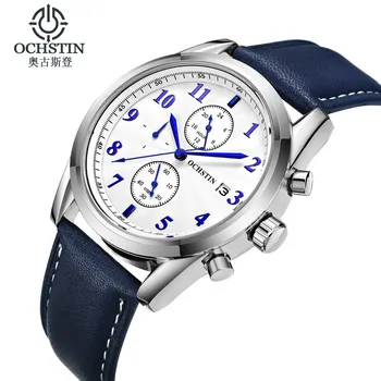 Creative Quartz Men Watch Leather Multifunction Chronograph Auto Date Military Sport Watches Clock Men Relogio Masculino 2019
Creative Quartz Men Watch Leather Multifunction Chronograph Auto Date Military Sport Watches Clock Men Relogio Masculino 2019