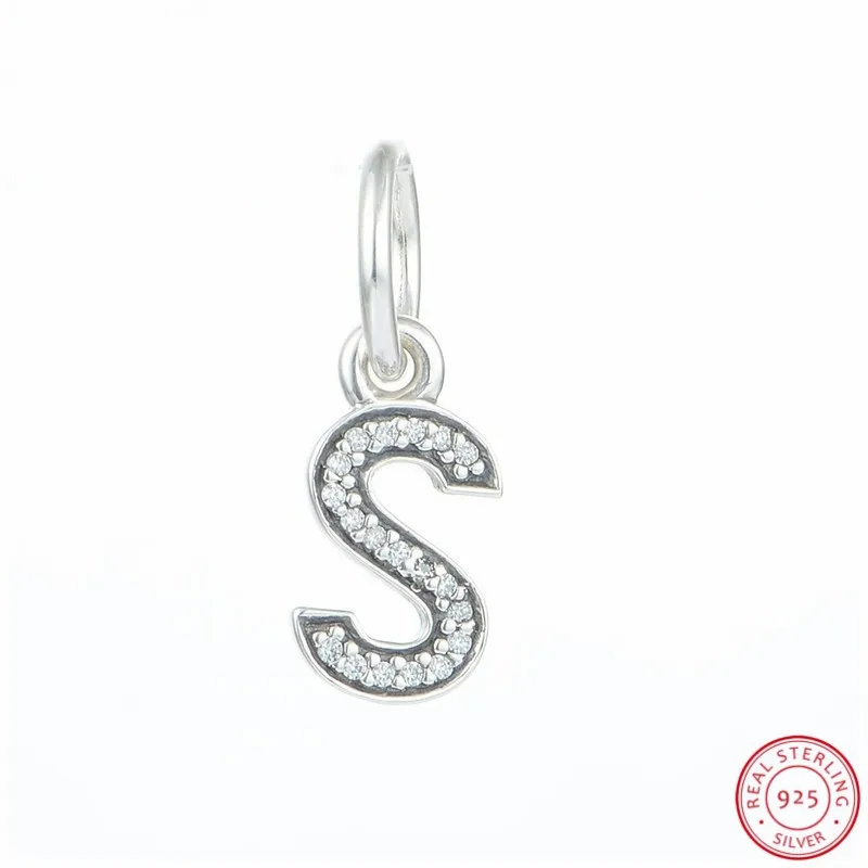 Dazzing Trendy Pendants Letter 'S' with Clear CZ DIY Fit PANDORA Charms Silver 925 Original for Women Jewelry Making LW350S
Dazzing Trendy Pendants Letter 'S' with Clear CZ DIY Fit PANDORA Charms Silver 925 Original for Women Jewelry Making LW350S