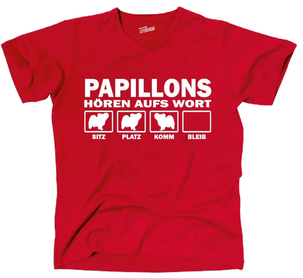 Cotton T-Shirt Fashion T Shirt THAW T-Shirt Hunde PAPILLONS Papillon aufs Wort Siviwonder Tee Shirt
Cotton T-Shirt Fashion T Shirt THAW T-Shirt Hunde PAPILLONS Papillon aufs Wort Siviwonder Tee Shirt