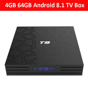 Smart TV Box Android 8.1 T9 4GB 32GB 64GB Rockchip RK3328 1080P H.265 4K Google Play Store PK H96 MAX Set Top Box
Smart TV Box Android 8.1 T9 4GB 32GB 64GB Rockchip RK3328 1080P H.265 4K Google Play Store PK H96 MAX Set Top Box