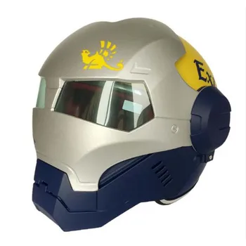 MASEI 610 personalise Flip Up motorcycle iron man helmet,motorbike motocross 3/4 open face mask Warrior helmet size M L XL XXL
MASEI 610 personalise Flip Up motorcycle iron man helmet,motorbike motocross 3/4 open face mask Warrior helmet size M L XL XXL