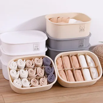 3 PCS Underwear storage box multi-function plastic household covered drawer type dormitory pantyhose storage box LM7171406
3 PCS Underwear storage box multi-function plastic household covered drawer type dormitory pantyhose storage box LM7171406