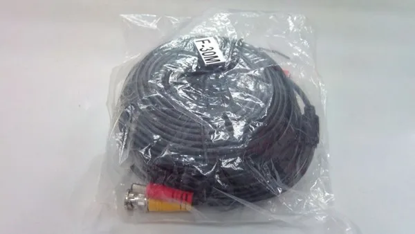 Power Video Surveillance Camera Cable BNC and DC Video Cable CCTV Home Security 100ft Power Cable 30M CCTV Cable
Power Video Surveillance Camera Cable BNC and DC Video Cable CCTV Home Security 100ft Power Cable 30M CCTV Cable