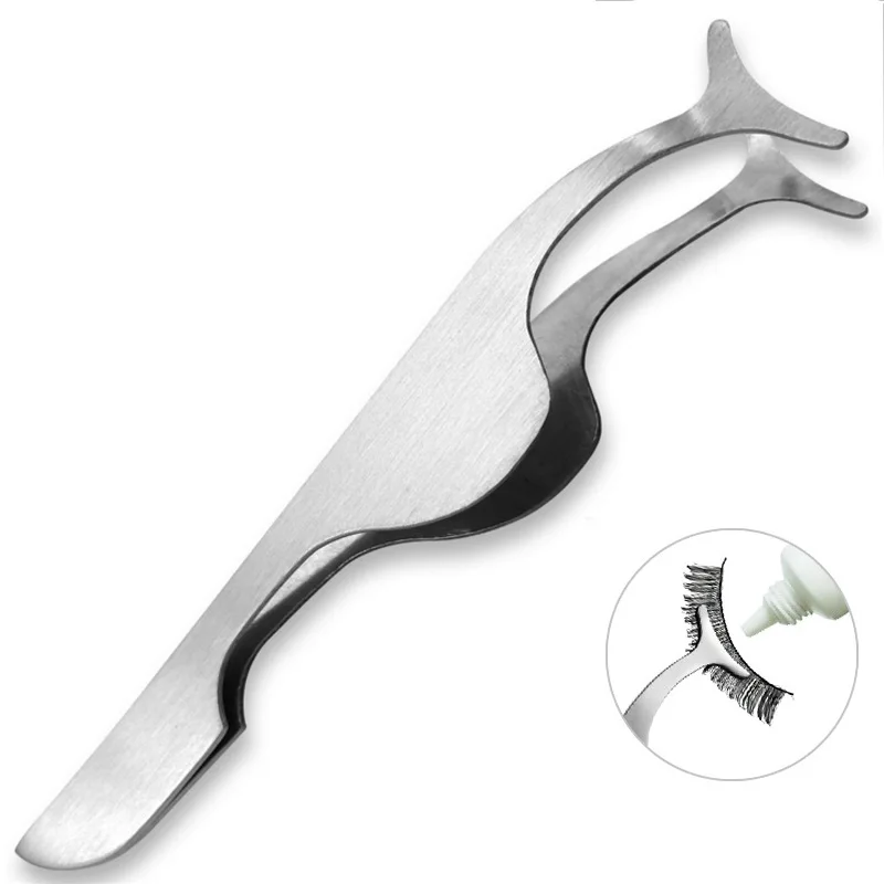 Stainless Steel False Eyelash Fake Eye Lash Tweezers Applicator Clip Beauty Makeup Tool Make up Eyelashes Tweezer
Stainless Steel False Eyelash Fake Eye Lash Tweezers Applicator Clip Beauty Makeup Tool Make up Eyelashes Tweezer