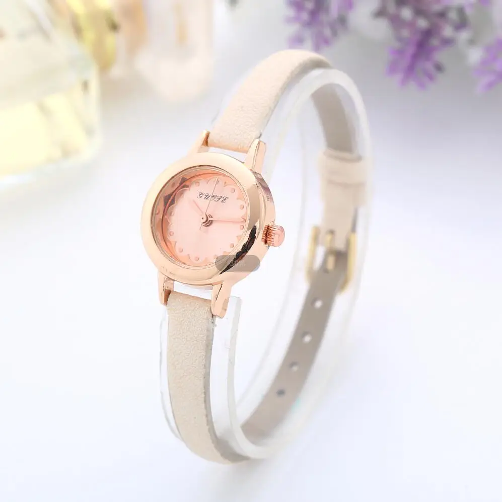 New Brand Women Small Fine Casual Quartz Watch Women Genuine Leather Strap Watches Relogio Feminino Ladies Wrist Watch Hot Sale
New Brand Women Small Fine Casual Quartz Watch Women Genuine Leather Strap Watches Relogio Feminino Ladies Wrist Watch Hot Sale