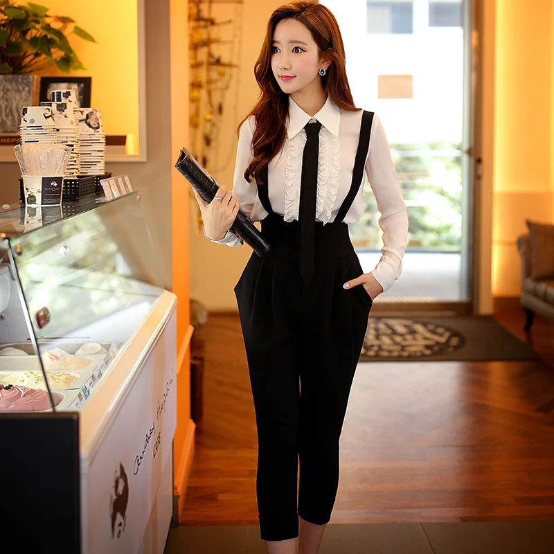 Dabuwawa Women Spring New Strap Pants Office Lady Close High Strainght Long Pants D17ART004
Dabuwawa Women Spring New Strap Pants Office Lady Close High Strainght Long Pants D17ART004
