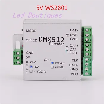 Best price 1 pcs DC 5V/12V WS2801 RGB Controller WS2801 dmx512 decoder led controller
Best price 1 pcs DC 5V/12V WS2801 RGB Controller WS2801 dmx512 decoder led controller
