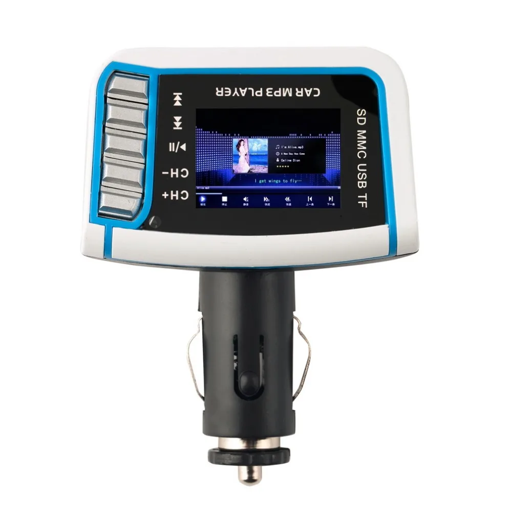 FM Transmitter Modulator Car MP3 Player 1.44 inch LCD Wireless Remove Control TF Card Car Audio Car Stereo Hot Drop Shipping
FM Transmitter Modulator Car MP3 Player 1.44 inch LCD Wireless Remove Control TF Card Car Audio Car Stereo Hot Drop Shipping