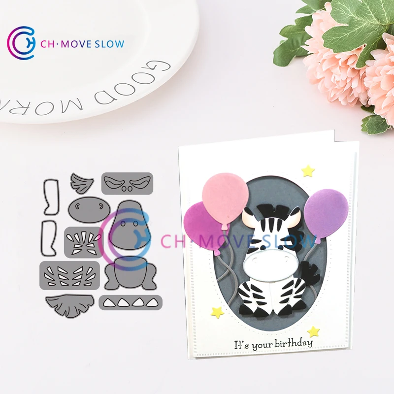 CH Zebra New Cutting Dies Metal Baby Animal Embossing Stencil Craft For DIY Scrapbooking Photo Cards Album Book Decoration
CH Zebra New Cutting Dies Metal Baby Animal Embossing Stencil Craft For DIY Scrapbooking Photo Cards Album Book Decoration