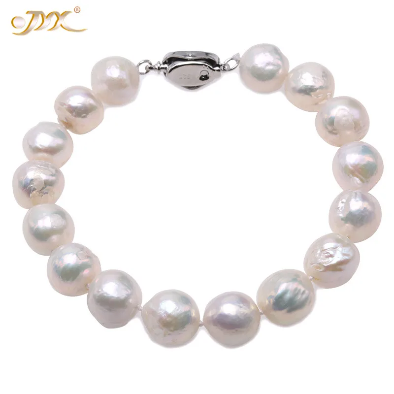 JYX 2019 Elegant baroque Pearl bracelet 10-11mm natural freshwater baroque pearl shinning pearls bracelet 8" elegant
JYX 2019 Elegant baroque Pearl bracelet 10-11mm natural freshwater baroque pearl shinning pearls bracelet 8" elegant