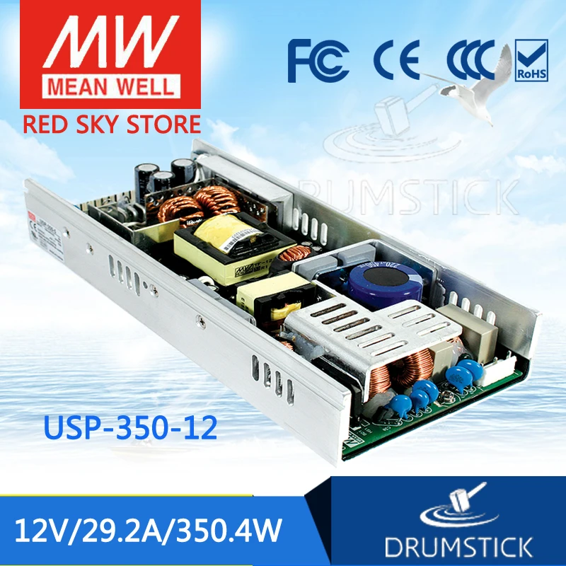 MEAN WELL USP-350-12 12V 29.2A meanwell USP-350 12V 300W Single Output with PFC Function Power Supply 
MEAN WELL USP-350-12 12V 29.2A meanwell USP-350 12V 300W Single Output with PFC Function Power Supply