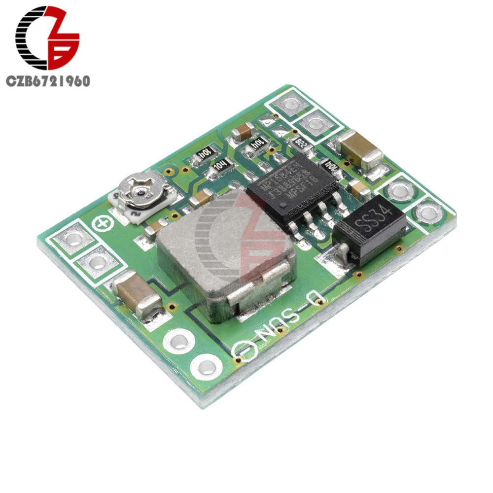 Mini 3A DC-DC Power Converter Adjustable Step Down Voltage Regulator Transformer Replace LM2596s for Car Mobile Power DIY
Mini 3A DC-DC Power Converter Adjustable Step Down Voltage Regulator Transformer Replace LM2596s for Car Mobile Power DIY