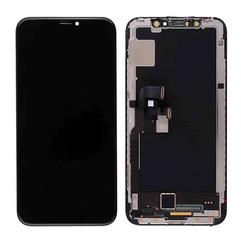 For iPhone X New LCD Screen Display with Touch Digitizer Panel and Frame - Black
For iPhone X New LCD Screen Display with Touch Digitizer Panel and Frame - Black