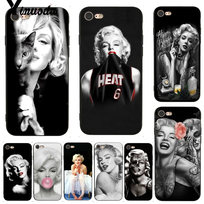Yinuoda For iphone 7 6 X Case Marilyn Monroe Lovely Soft Silicon Phone Accessories Case for iPhone 7 X 6 6S 8 Plus X 5 5S SE 5C
Yinuoda For iphone 7 6 X Case Marilyn Monroe Lovely Soft Silicon Phone Accessories Case for iPhone 7 X 6 6S 8 Plus X 5 5S SE 5C