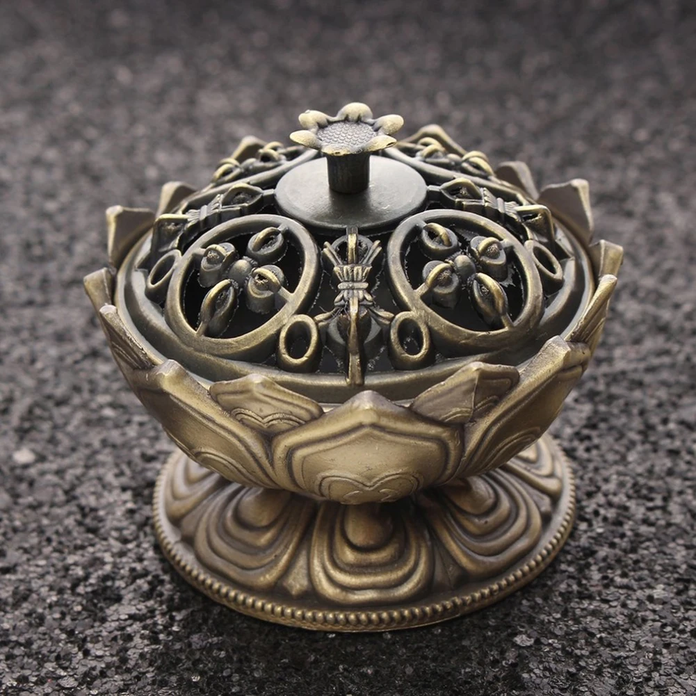 Vintage Office Buddhist Home Decor Holder Small Zinc Alloy Handmade Accessories Buddha Censer Collection Incense Burner Temple
Vintage Office Buddhist Home Decor Holder Small Zinc Alloy Handmade Accessories Buddha Censer Collection Incense Burner Temple