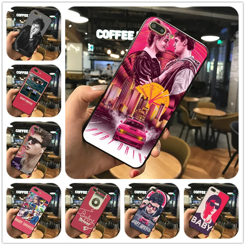 HULINFENG Baby Driver phone Case For iphone 6 5s X 7 8 Plus Black silicone case For Samsung s5 6 s7 edge s8 s9 plus Case Cover
HULINFENG Baby Driver phone Case For iphone 6 5s X 7 8 Plus Black silicone case For Samsung s5 6 s7 edge s8 s9 plus Case Cover