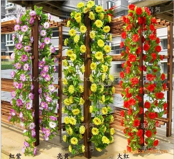 10PCS/ Artificial flower vine, hanging vine lilac flower, simulation flower, simulation plant green rattan artificial flowers
10PCS/ Artificial flower vine, hanging vine lilac flower, simulation flower, simulation plant green rattan artificial flowers