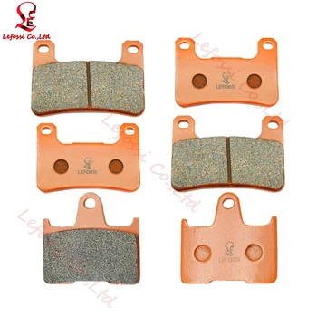 3 Pairs Motorcycle Part Front Rear Brake Pads Brake Disc Pad Kit For Suzuki GSXR600 GSXR750 GSXR1000 2004 2005 2006 K4/K5/K6
3 Pairs Motorcycle Part Front Rear Brake Pads Brake Disc Pad Kit For Suzuki GSXR600 GSXR750 GSXR1000 2004 2005 2006 K4/K5/K6