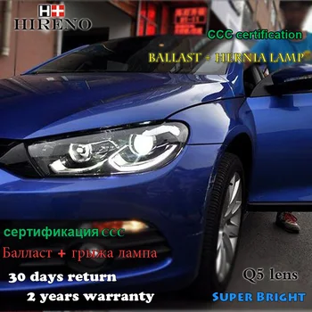 Hireno Headlamp for 2009-15 Volkswagen Scirocco Headlight Assembly LED DRL Angel Lens Double Beam HID Xenon 2pcs
Hireno Headlamp for 2009-15 Volkswagen Scirocco Headlight Assembly LED DRL Angel Lens Double Beam HID Xenon 2pcs