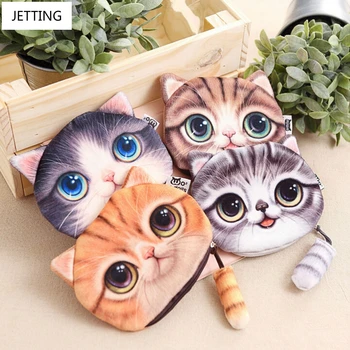 2018 New Coin Purses Wallet Ladies 3D Printing Cats Dogs Animal Big Face Change Fashion Cute Small Zipper Bag For Women
2018 New Coin Purses Wallet Ladies 3D Printing Cats Dogs Animal Big Face Change Fashion Cute Small Zipper Bag For Women