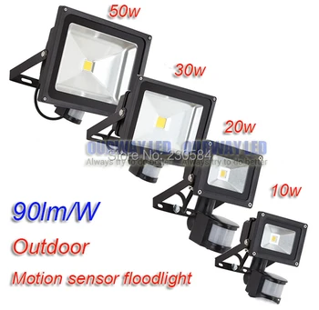 Free/drop shipping Black/Gray 10W 20w 30w 50w outdoor PIR Sensor LED Flood Light Security motion detection Lamp
Free/drop shipping Black/Gray 10W 20w 30w 50w outdoor PIR Sensor LED Flood Light Security motion detection Lamp