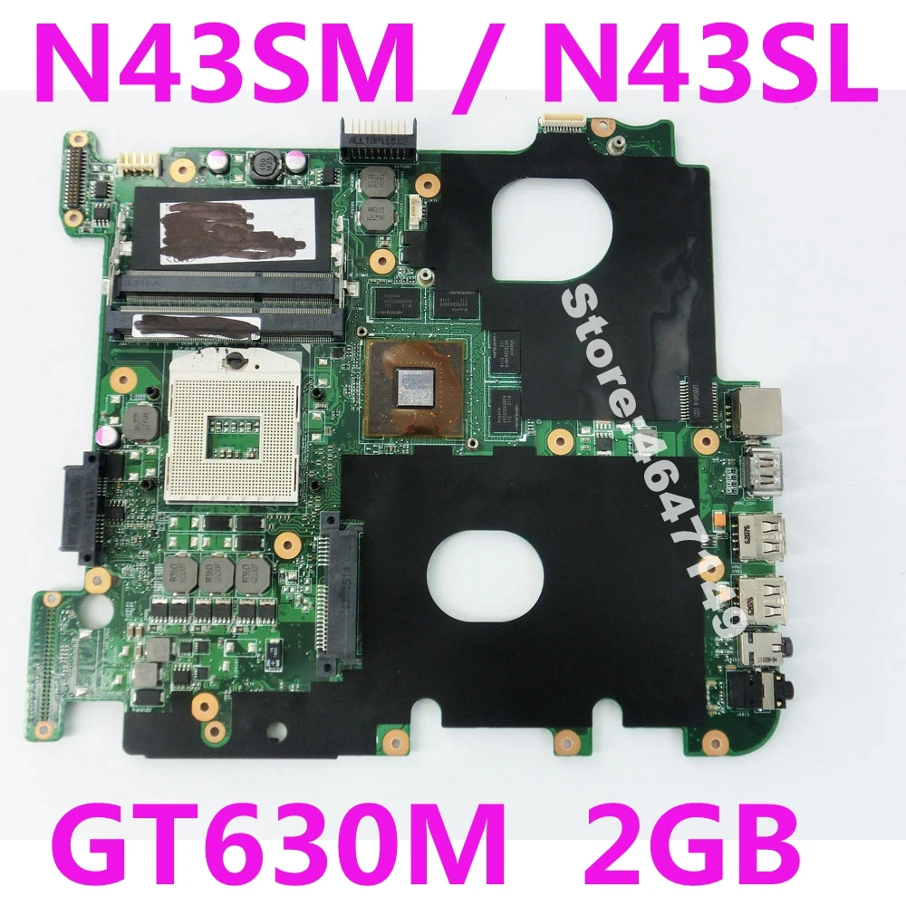 N43SM GT630M 2GB Mainboard For ASUS N43SL N43S N43SN N43SM Laptop Motherboard N43SM Mainboard N43SM Motherboard Tested 100% ok
N43SM GT630M 2GB Mainboard For ASUS N43SL N43S N43SN N43SM Laptop Motherboard N43SM Mainboard N43SM Motherboard Tested 100% ok
