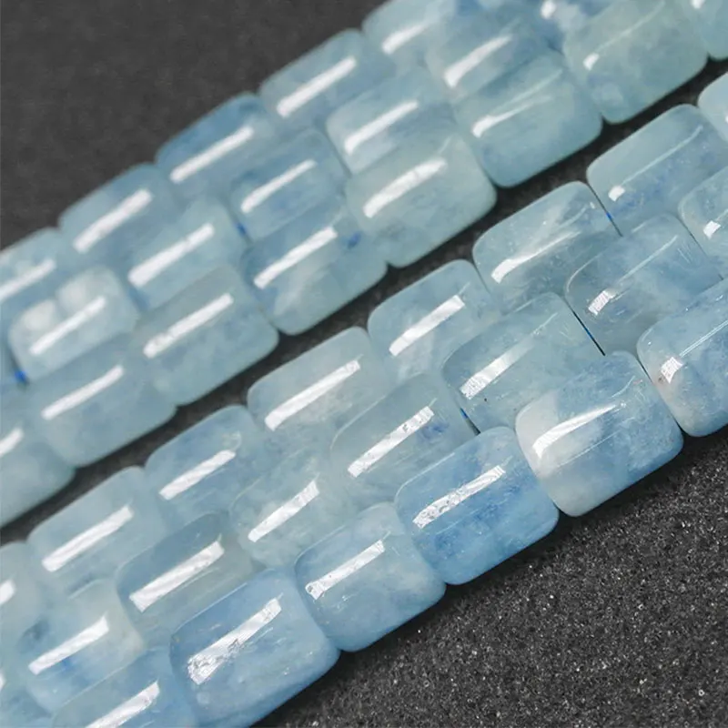 Natural Column Barrel Shape Blue Aquamarine Beads For Jewelry Making Beads 15'' Needlework DIY Beads Trinket For Women
Natural Column Barrel Shape Blue Aquamarine Beads For Jewelry Making Beads 15'' Needlework DIY Beads Trinket For Women