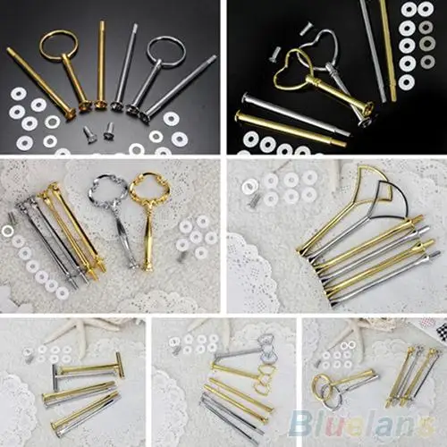 Cake Plate Stand Multi-Style 2/3 Tier Plate Handle Fitting Hardware Rod Tool Cake Plate Stand Wedding Birthday Party No Tray
Cake Plate Stand Multi-Style 2/3 Tier Plate Handle Fitting Hardware Rod Tool Cake Plate Stand Wedding Birthday Party No Tray