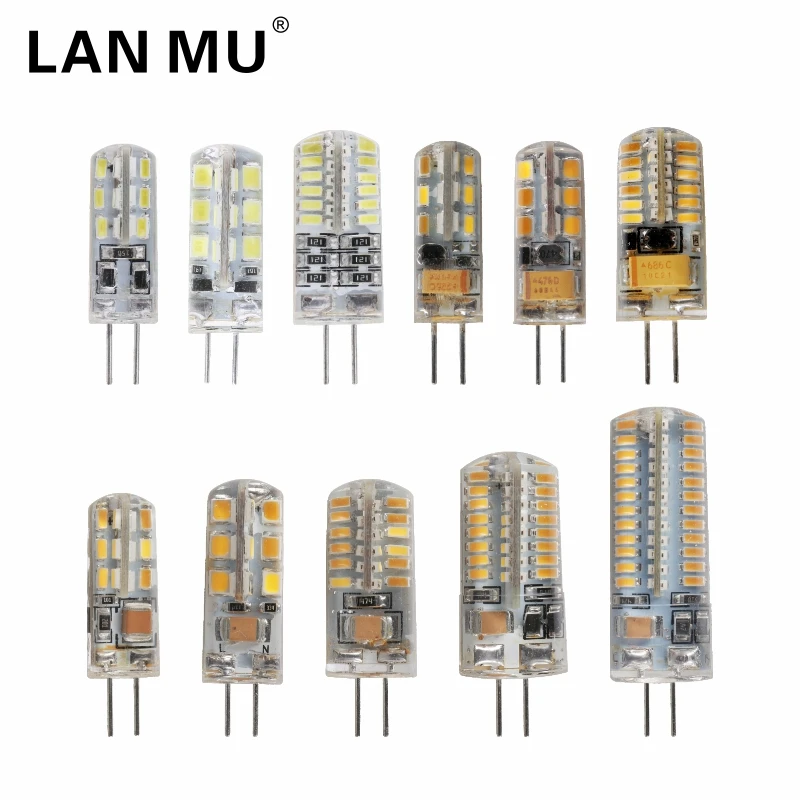 G4 LED Lamp DC 12V/ AC 220V Silicone Bulb 24/32/48/64/96 LEDs replace 10W 30W 50W Halogen Light 1w 2w 3w 4w 5w LED Bulb lamp
G4 LED Lamp DC 12V/ AC 220V Silicone Bulb 24/32/48/64/96 LEDs replace 10W 30W 50W Halogen Light 1w 2w 3w 4w 5w LED Bulb lamp