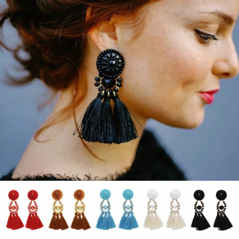 M MISM New Ethnic Tassel Earrings Long Pearls Crystal Charms Women Bts Earrings Ear Cuff Big Drop Earrings Kolczyki Damskie
M MISM New Ethnic Tassel Earrings Long Pearls Crystal Charms Women Bts Earrings Ear Cuff Big Drop Earrings Kolczyki Damskie