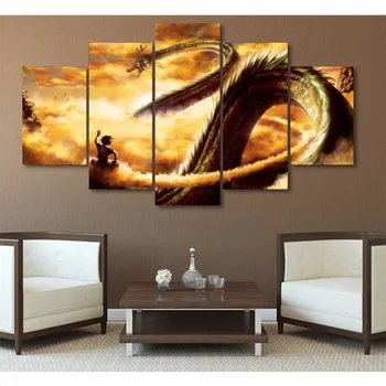 5 Piece Wall Art Canvas Painting Cartoon Dragon Ball Modular Art Picture For Living Room Decoration Print Pictures No Framed
5 Piece Wall Art Canvas Painting Cartoon Dragon Ball Modular Art Picture For Living Room Decoration Print Pictures No Framed