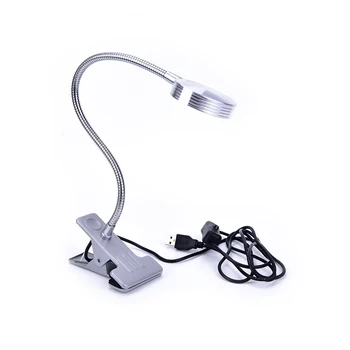 1pcs Computer Reading Light USB Flexible LED Stand Clip Clip-on Beside Table Desk Lamp Book Light Student Dormitory Desk Lamps
1pcs Computer Reading Light USB Flexible LED Stand Clip Clip-on Beside Table Desk Lamp Book Light Student Dormitory Desk Lamps