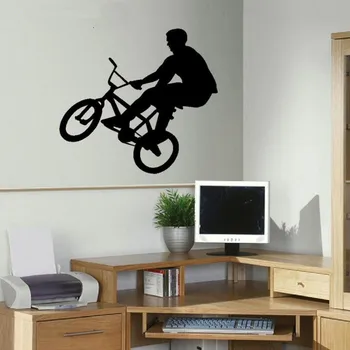 LARGE BMX CHILDREN BEDROOM WALL MURAL TRANSFER ART POSTER STENCIL STICKER DECAL WALL STICKERS for KIDS ROOM Size 55*60CM
LARGE BMX CHILDREN BEDROOM WALL MURAL TRANSFER ART POSTER STENCIL STICKER DECAL WALL STICKERS for KIDS ROOM Size 55*60CM