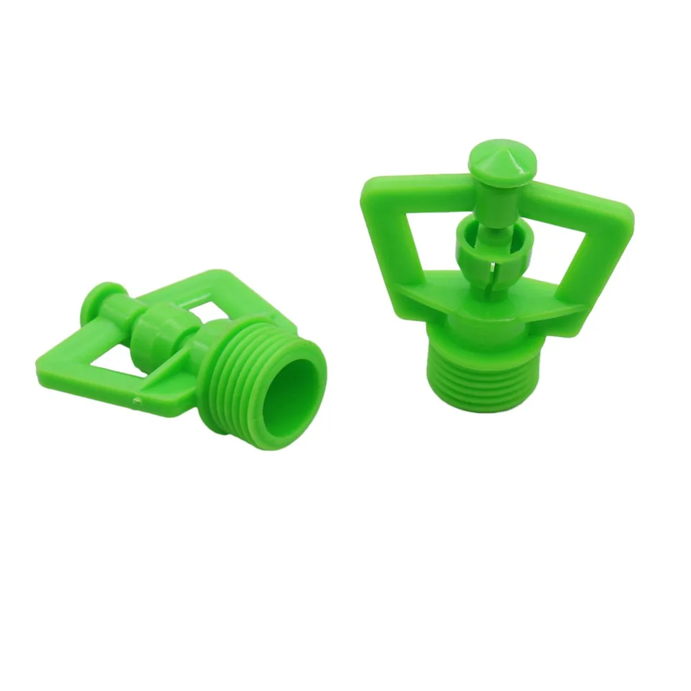 Rotating Spray Nozzle with 1/2 Inch Male thread Agriculture Greenhouse Irrigation Water sprinkler Garden Mist nozzle 10 Pcs
Rotating Spray Nozzle with 1/2 Inch Male thread Agriculture Greenhouse Irrigation Water sprinkler Garden Mist nozzle 10 Pcs