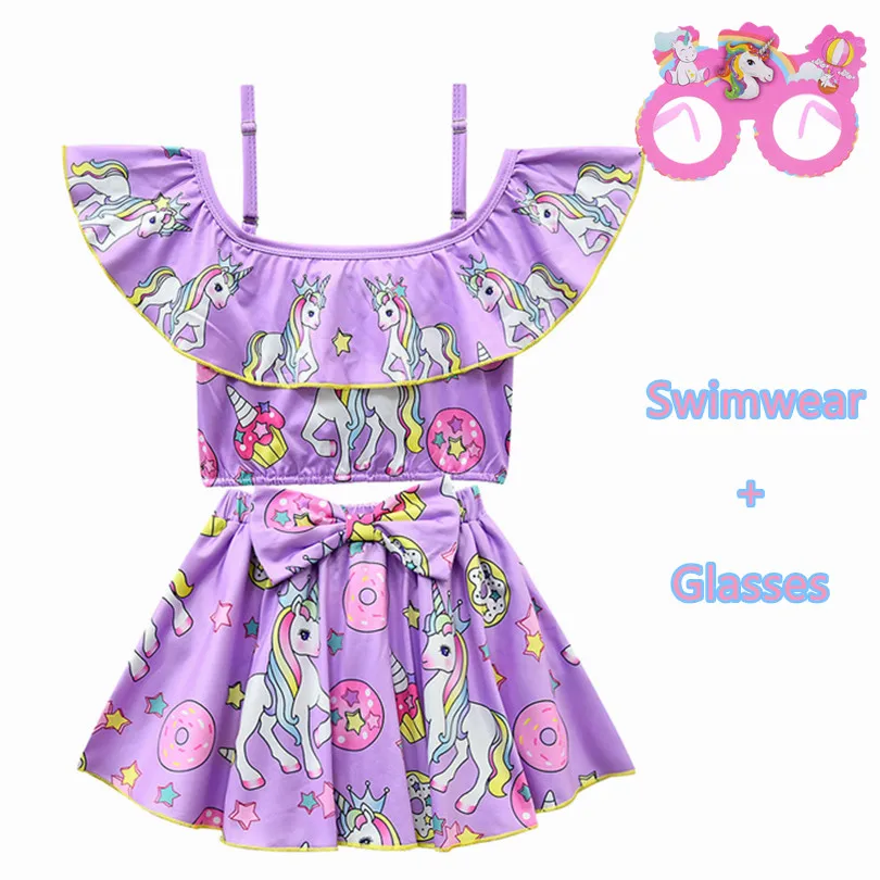 New 2019 two Piece Swimsuit Unicorn Girls Swimwear 3-10 Years Children's Swimwear girls Bikinis Set Swimming Bathing Suit
New 2019 two Piece Swimsuit Unicorn Girls Swimwear 3-10 Years Children's Swimwear girls Bikinis Set Swimming Bathing Suit