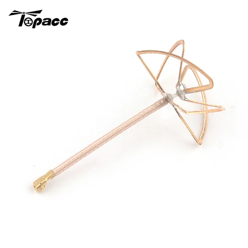High Quality 50mm 5.8G 2.5dBi to 3dBi RHCP IPX / UFL Connector Clover FPV VTX Antenna for INNOVA VTX for FPV Transmitter DIY
High Quality 50mm 5.8G 2.5dBi to 3dBi RHCP IPX / UFL Connector Clover FPV VTX Antenna for INNOVA VTX for FPV Transmitter DIY