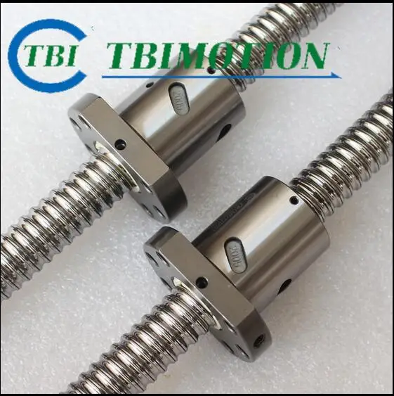 Authentic TBI ballscrew 1pcs SFUR1605T4D-C7-400 400mm length ballscrew +1pcs nut 
Authentic TBI ballscrew 1pcs SFUR1605T4D-C7-400 400mm length ballscrew +1pcs nut