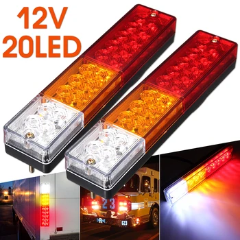 One Pair LED Stop Rear Tail Brake Reverse Light Turn Indiactor 12V Boat ATV Truck Trailer Lamp
One Pair LED Stop Rear Tail Brake Reverse Light Turn Indiactor 12V Boat ATV Truck Trailer Lamp