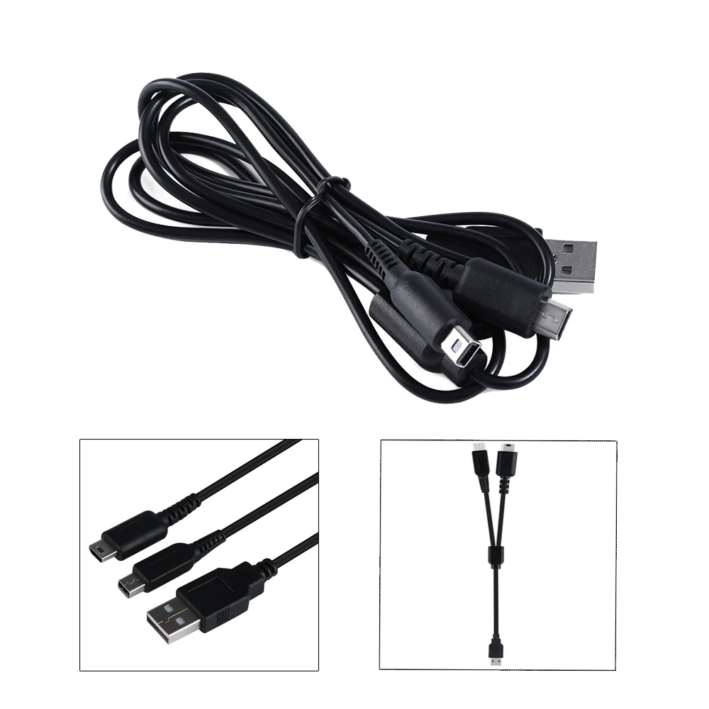 Universal USB Charger Charging Power Cable Cord For Nintendo For 3DS For DS For DS Lite For DSL For LL/ XL Game link cable 1.2m
Universal USB Charger Charging Power Cable Cord For Nintendo For 3DS For DS For DS Lite For DSL For LL/ XL Game link cable 1.2m