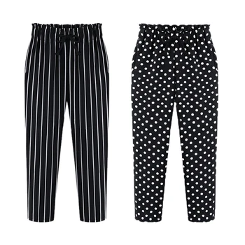 L-5XL Plus Size Casual Women Trousers Ankle-Length Pants 2018 Dot Print Chiffon Summer Striped Harem Pants Extra Large
L-5XL Plus Size Casual Women Trousers Ankle-Length Pants 2018 Dot Print Chiffon Summer Striped Harem Pants Extra Large