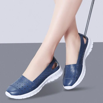 Lightweight Summer Women Loafers Shoes Slip Ons Flats Woman Sneakers Blue Nurse Shoe Ladies Flat Footwear Wimen's Big Size 35-42
Lightweight Summer Women Loafers Shoes Slip Ons Flats Woman Sneakers Blue Nurse Shoe Ladies Flat Footwear Wimen's Big Size 35-42