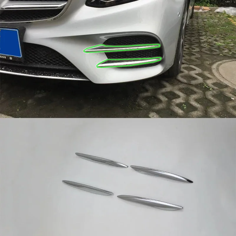 Car Accessories Exterior Decoration ABS Chrome Front Fog Light Fog Lamp Cover Trim For Mercedes-Benz E Class 2016 Car Styling
Car Accessories Exterior Decoration ABS Chrome Front Fog Light Fog Lamp Cover Trim For Mercedes-Benz E Class 2016 Car Styling