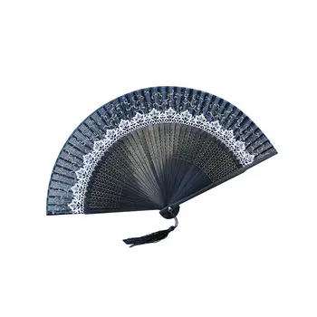 Chinese Style Lace Printed Bamboo Fan Silk Fan Face Bamboo Crafts Folding Fan Hand Fan Wedding Gift
Chinese Style Lace Printed Bamboo Fan Silk Fan Face Bamboo Crafts Folding Fan Hand Fan Wedding Gift