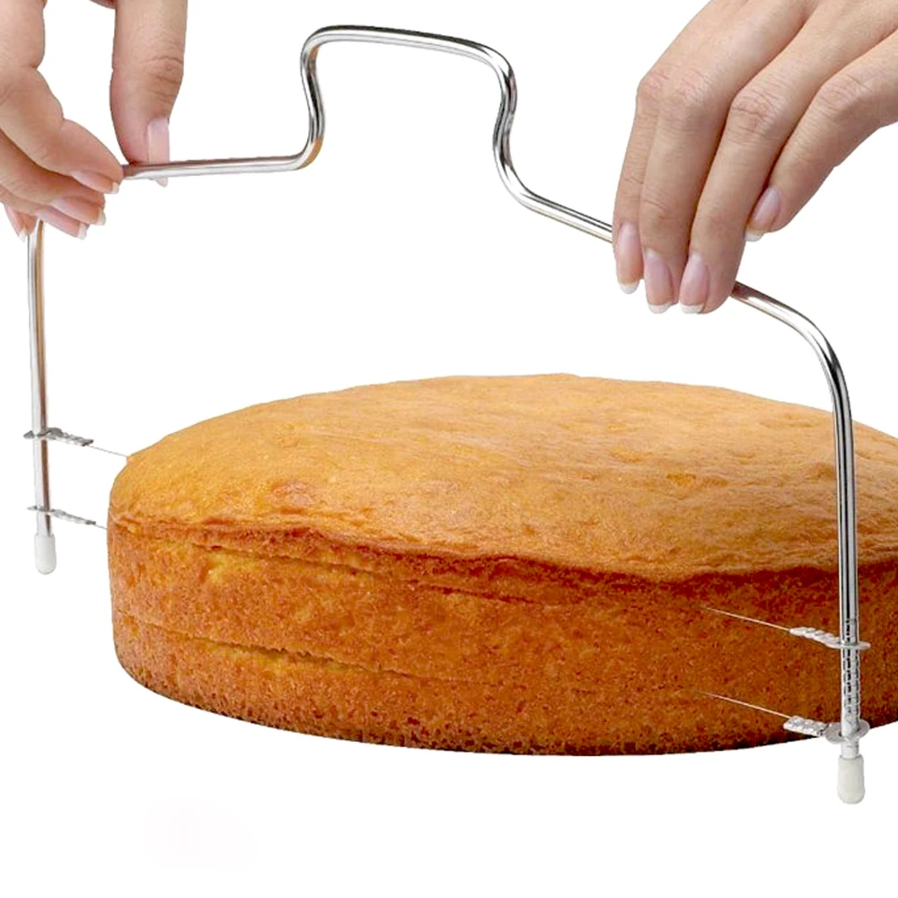 TTLIFE 10 Inch Cake Slicing Knife DIY Stainless Steel Double Line Adjustable Butter Butter Bread Cake Cutter Kitchen Baking Tool
TTLIFE 10 Inch Cake Slicing Knife DIY Stainless Steel Double Line Adjustable Butter Butter Bread Cake Cutter Kitchen Baking Tool