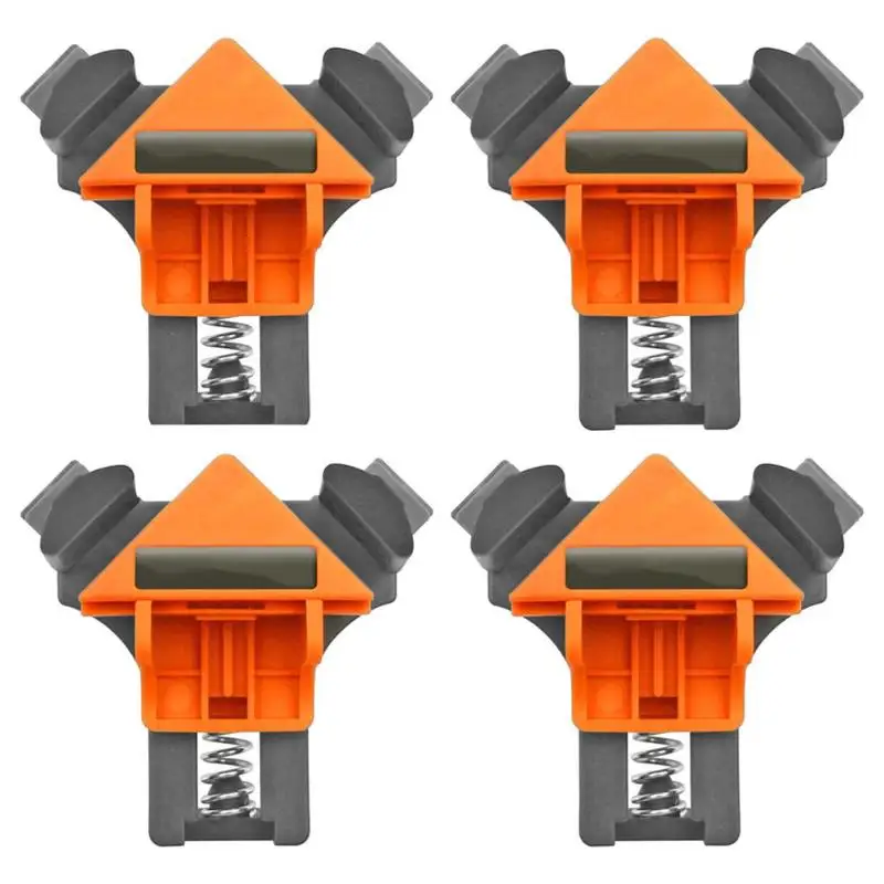 4pcs/set 90 Degree 5-22mm Clamping Right Angle Clamp Clip Quick Picture Frame Woodworking Corner Fixed Clamp dropshipping
4pcs/set 90 Degree 5-22mm Clamping Right Angle Clamp Clip Quick Picture Frame Woodworking Corner Fixed Clamp dropshipping