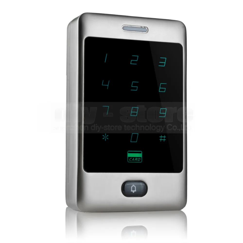 DIYSECUR Touch Button 125KHz Rfid Card Reader Door Access Controller System Password Keypad C30
DIYSECUR Touch Button 125KHz Rfid Card Reader Door Access Controller System Password Keypad C30