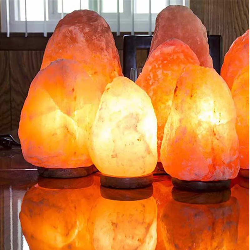 Himalayan Salt Lamp Natural Crystal Rock Night Light Healthy Table lampara Lminaria de Mesa with EU US Plug for Air Purification
Himalayan Salt Lamp Natural Crystal Rock Night Light Healthy Table lampara Lminaria de Mesa with EU US Plug for Air Purification