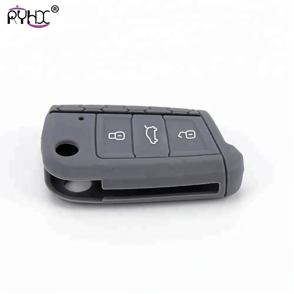 RYHX Car Styling Silicone Car Key Cover Case for golf7 for Skoda Yeti Superb Rapid Octavia for SEAT leon ibiza 3 buttons remote
RYHX Car Styling Silicone Car Key Cover Case for golf7 for Skoda Yeti Superb Rapid Octavia for SEAT leon ibiza 3 buttons remote