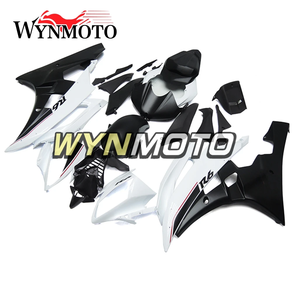 Полный комплект обтекателей жемчужно-белого и черного цвета для Yamaha R6 2006-2007 06 07 лет инъекция ABS пластмасса для кузова мотоцикла Новый
Полный комплект обтекателей жемчужно-белого и черного цвета для Yamaha R6 2006-2007 06 07 лет инъекция ABS пластмасса для кузова мотоцикла Новый